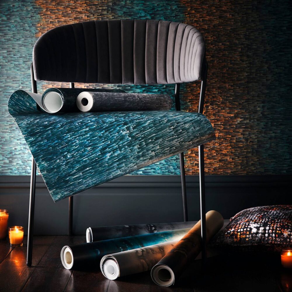 Ombre Wallpaper - Denim by Ombre Wallpaper - Denim from
