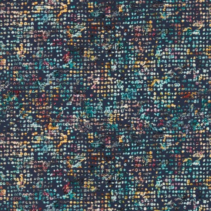 Scintilla Wallpaper - Midnight fabric swatch W0154/01