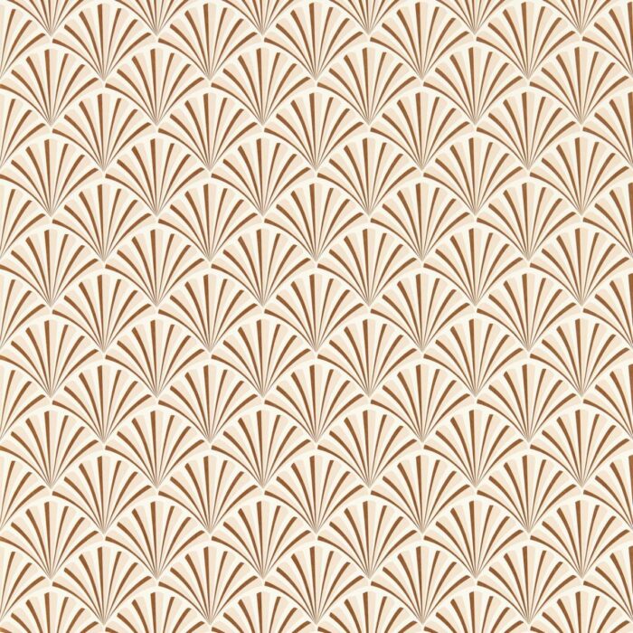 Chryslet Wallpaper - Rose Gold fabric swatch W0164/03