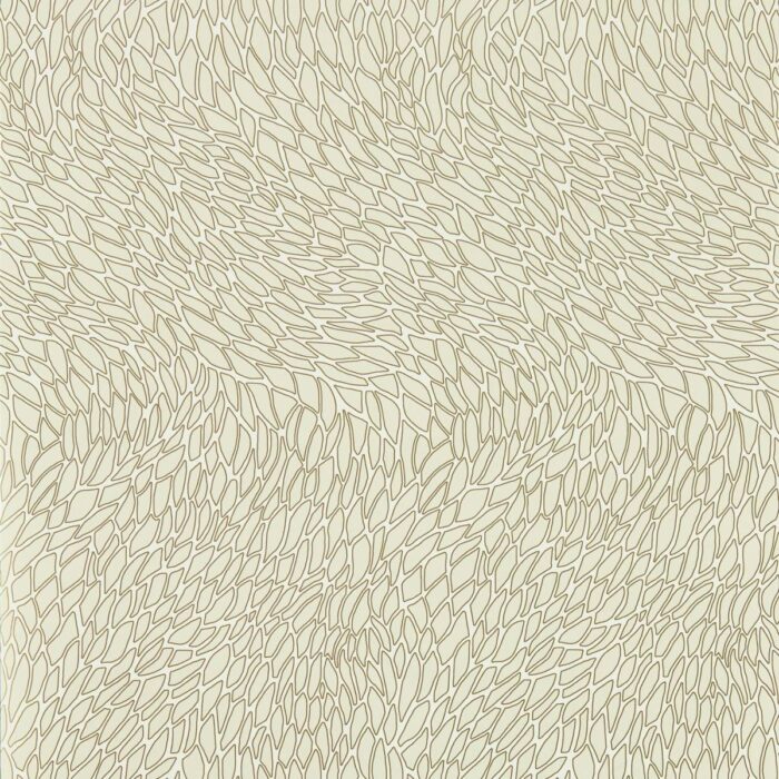 Corallino Wallpaper - Ivory fabric swatch W0166/01