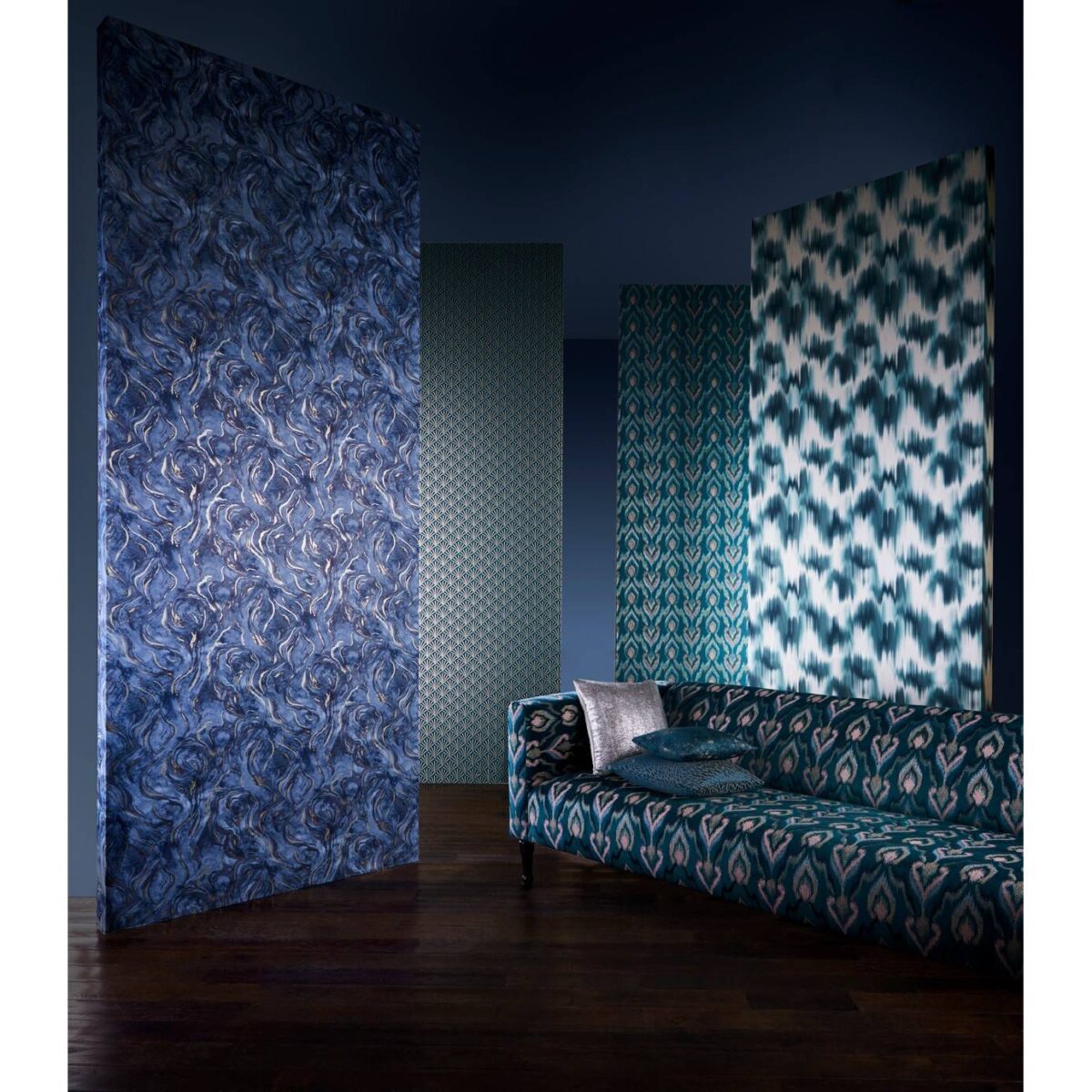 Lavico Wallpaper - Teal by Lavico Wallpaper - Teal from