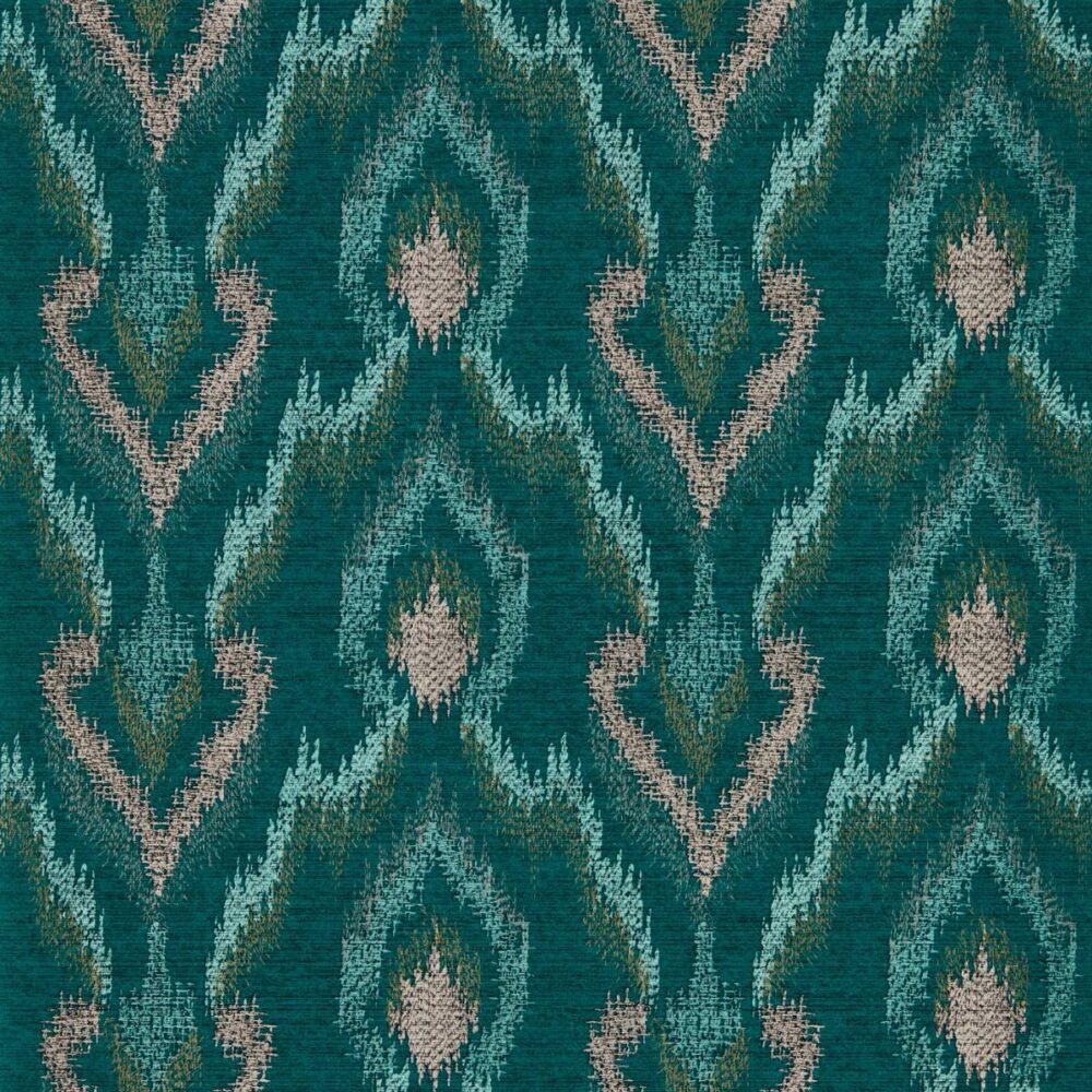 green contemporary wallpaper from clarke & clarke