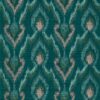 green contemporary wallpaper from clarke & clarke
