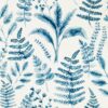 blue botanical wallpaper from clarke & clarke