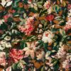 multicolour botanical wallpaper from clarke & clarke