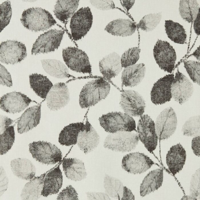 rthia Wallpaper - Charcoal fabric swatch W0159/01