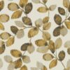 yellow botanical wallpaper from clarke & clarke