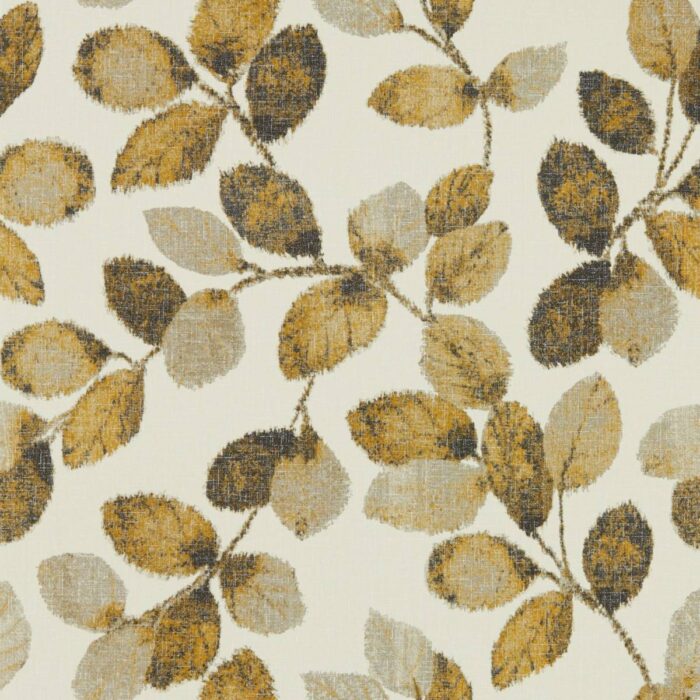 rthia Wallpaper - Pewter / Gold fabric swatch W0159/04
