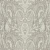 black-grey botanical wallpaper from clarke & clarke