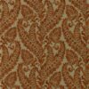 orange botanical wallpaper from clarke & clarke