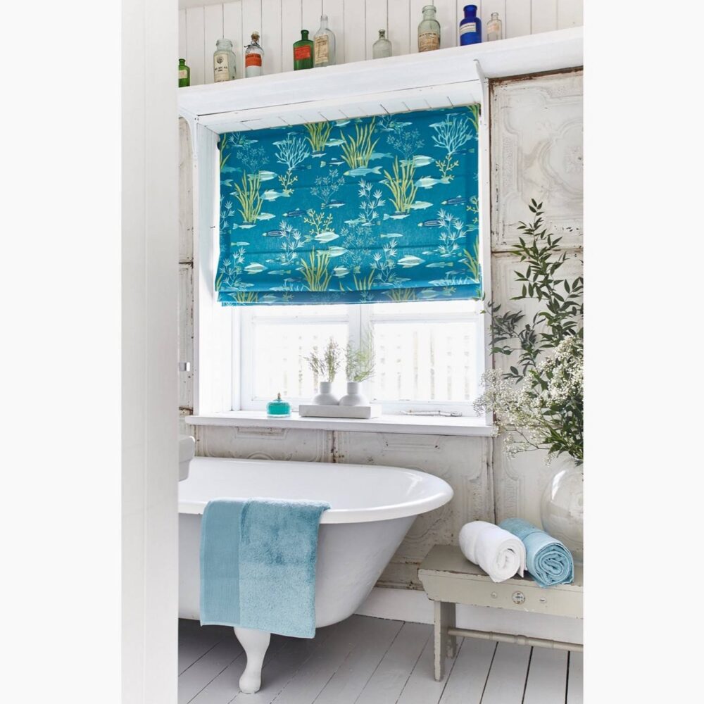 Porthole Fabric - Seafoam by Porthole Fabric - Seafoam from
