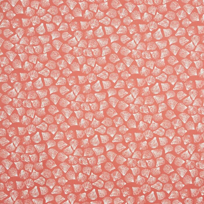Sandbank Fabric - Coral swatch