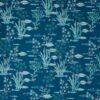 blue animal cotton fabric from Prestigious Textiles