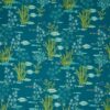 blue animal cotton fabric from Prestigious Textiles