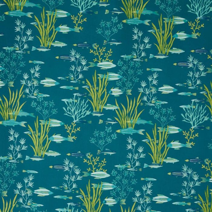 Shallows Fabric - Seafoam swatch