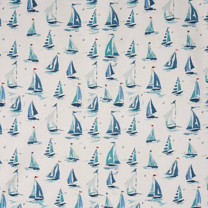 St Ives Fabric - Ocean swatch