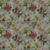 multicolour botanical linen fabric from Designers Guild