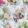 blue botanical wallpaper from designers guild