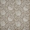 brown botanical embroideried fabric from Prestigious Textiles