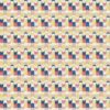 multicolour geometric cotton fabric from Prestigious Textiles