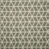 green geometric embroideried fabric from Prestigious Textiles
