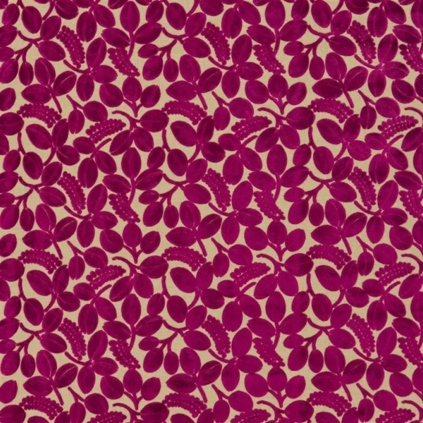 pink contemporary linen fabric from Designers Guild