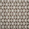 brown geometric embroideried fabric from Prestigious Textiles
