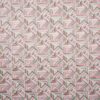 pink geometric embroideried fabric from Prestigious Textiles