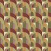 multicolour geometric cotton fabric from Prestigious Textiles