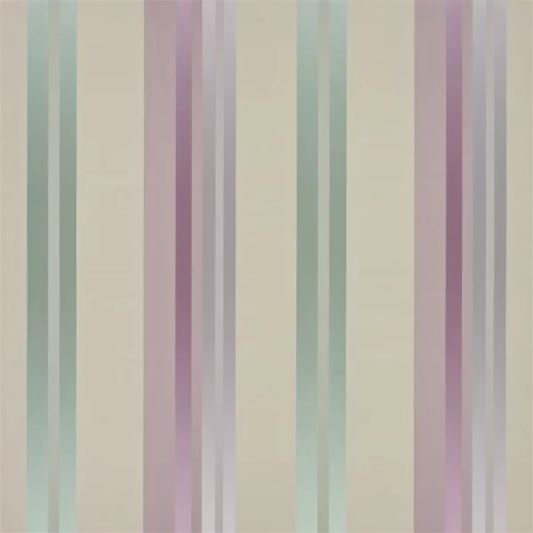 purple striped silk-satin fabric from Designers Guild