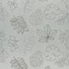 black-grey botanical embroideried fabric from Designers Guild