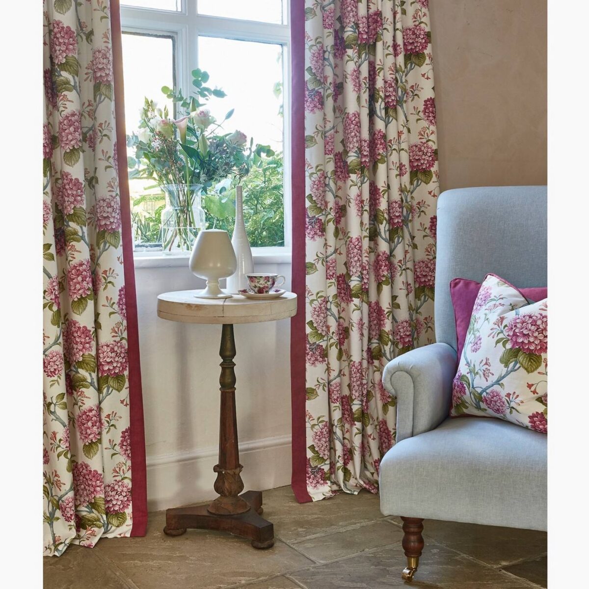 Bouquet Fabric - Woodrose by Bouquet Fabric - Woodrose from