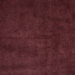 red plain velvet-chenille fabric from Prestigious Textiles