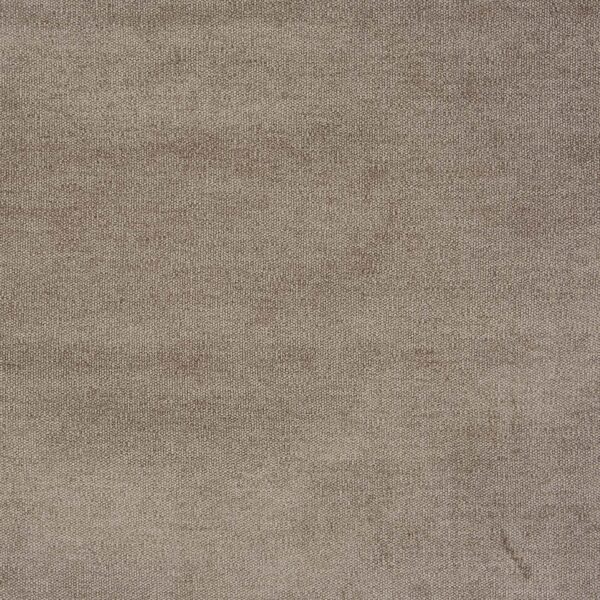 Bravo Fabric - Flax by neutral plain velvet-chenille fabric from Prestigious Textiles