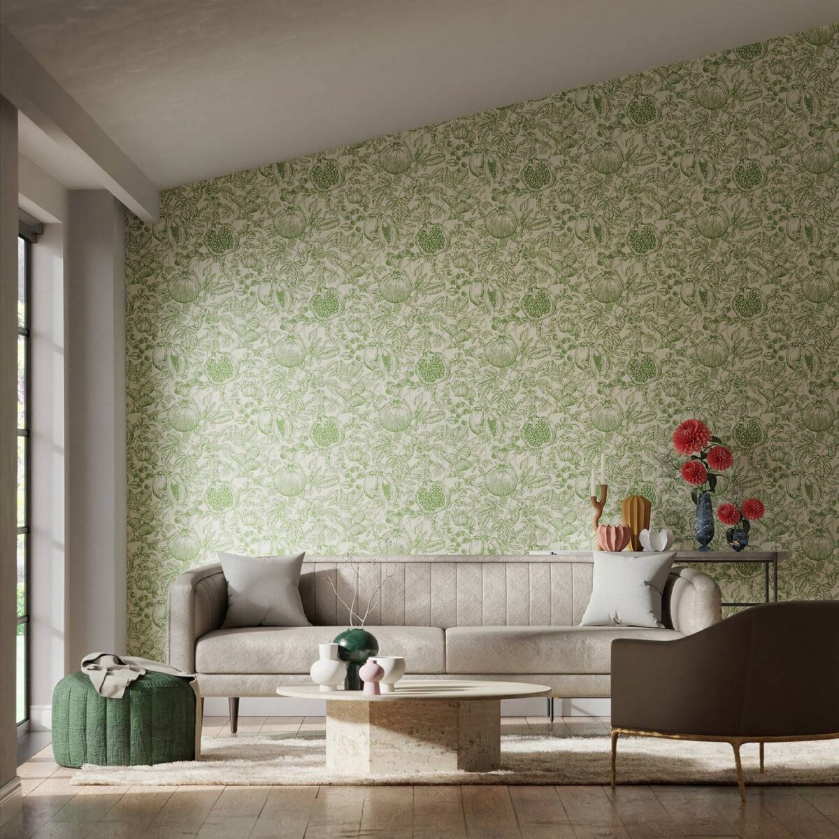 Melograno Wallpaper - Gold / Awakening by Melograno Wallpaper - Gold / Awakening from