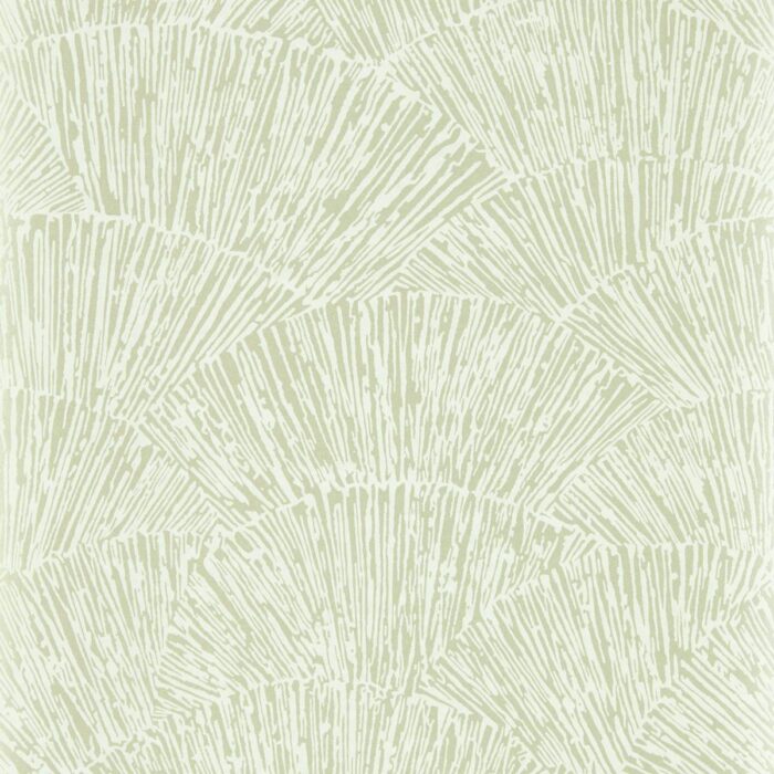 Tessen Wallpaper - Oyster fabric swatch HM6W112178