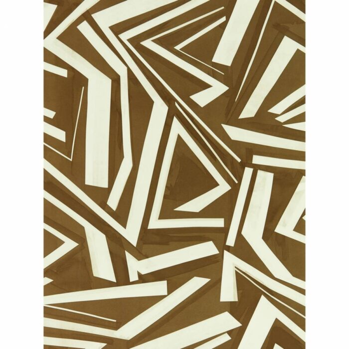 Transverse Wallpaper - Bronze fabric swatch HM7W112740