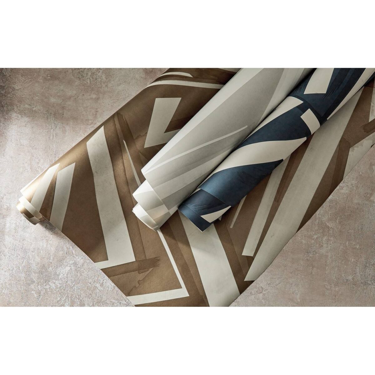 Transverse Wallpaper - Bronze from