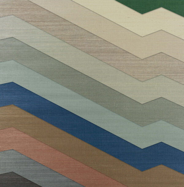 Kanoko Grasscloth Wallcovering - Celadon from