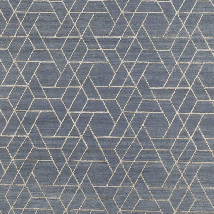 Zelma Wallpaper - Midnight swatch