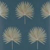 blue botanical wallpaper from jane churchill
