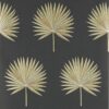black-grey botanical wallpaper from jane churchill