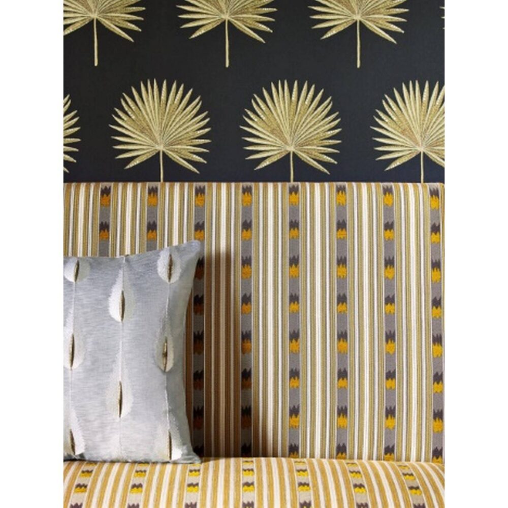Fortunei Wallpaper - Black / Gold by Fortunei Wallpaper - Black / Gold from