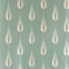 green botanical wallpaper from jane churchill