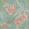 green botanical wallpaper from jane churchill