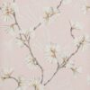pink botanical wallpaper from jane churchill