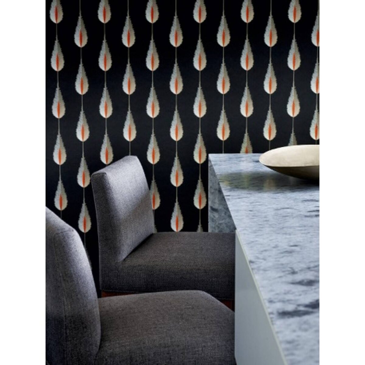 Plato Wallpaper - Silver from