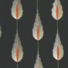 black-grey botanical wallpaper from jane churchill