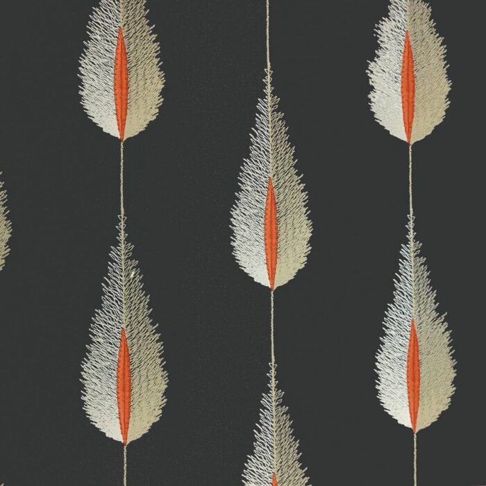 Plato Wallpaper - Black swatch