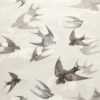 black-grey animal wallpaper from john derian